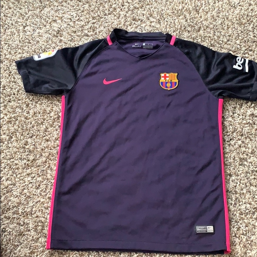 Boys Barca Jersey